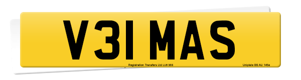 Registration number V31 MAS